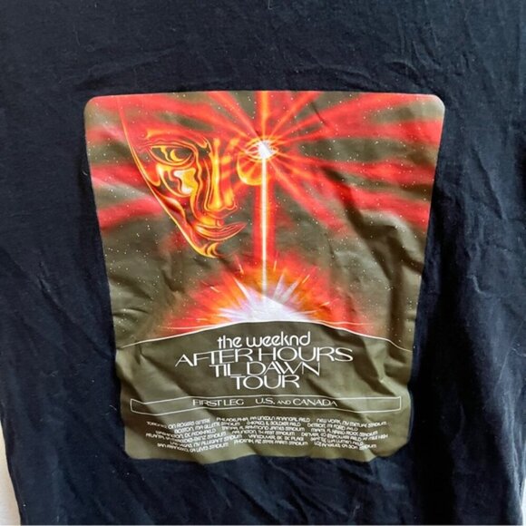 The weekend after hours til dawn concert tour t-shirt Sz S - Picture 3 of 10